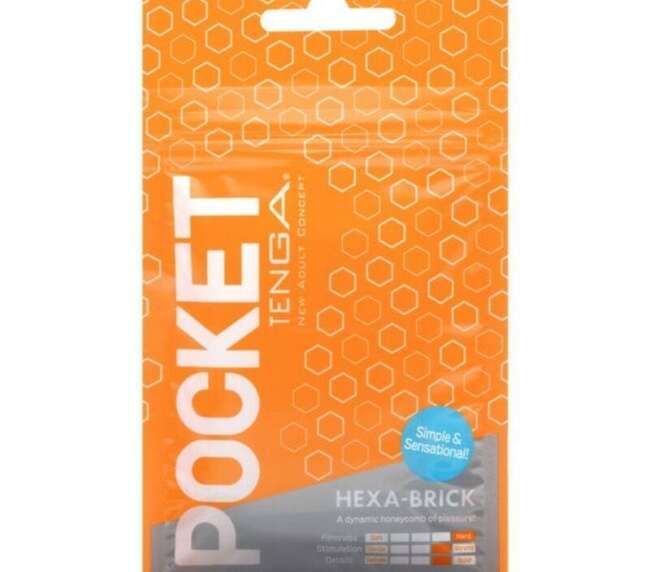 Masturbator Pocket Hexa-Brick