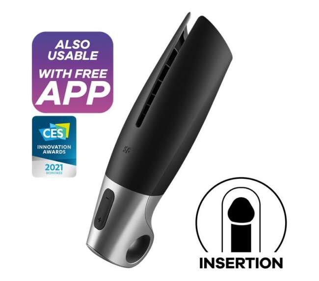 Masturbateur Power Masturbator avec APP Satisfyer Connect