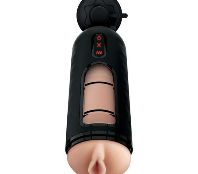 Masturbator with Vibration Mega Milker
