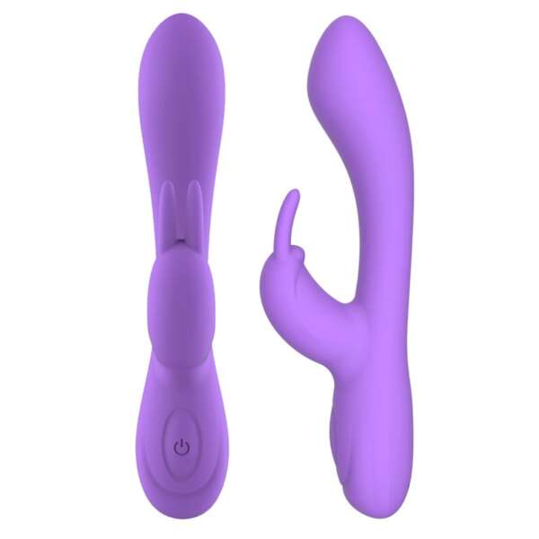 Mauve Mauve Liquefied Silicone Unibody Vibe USB Purple – Image 5