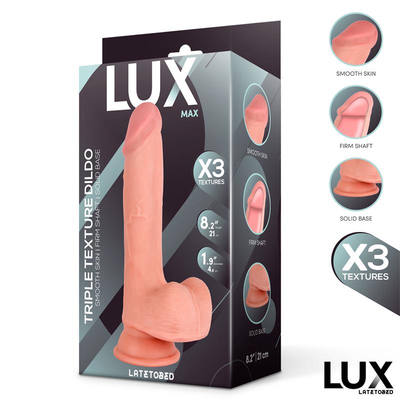 Max Triple Density Dildo with Balls 8.2 – Image 3