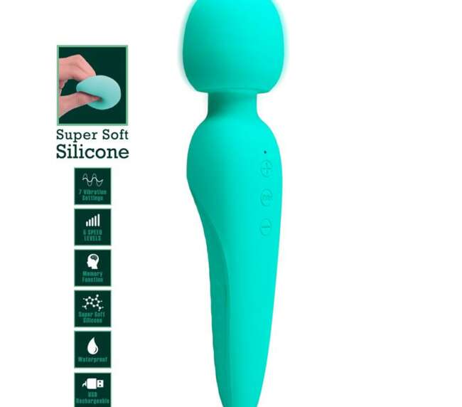 Meredith Massager Wand Green