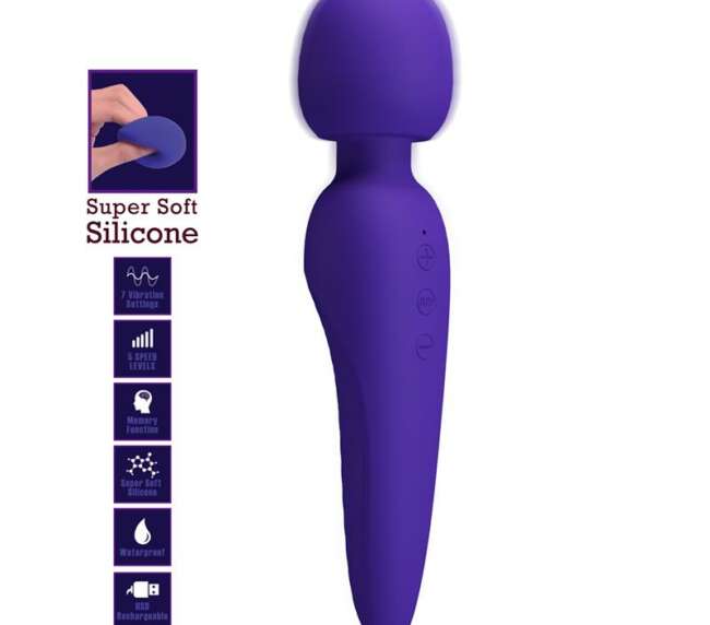 Meredith Massager Wand Violet