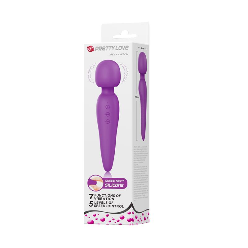 Meredith Wand Massager USB Violet – Image 4