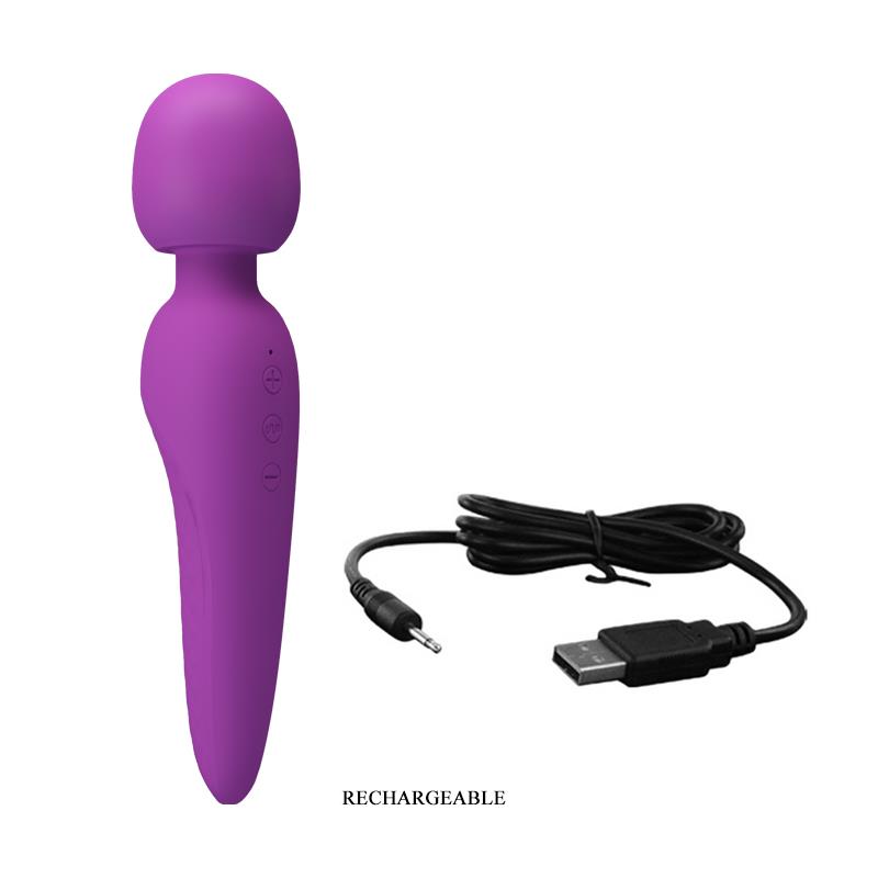 Meredith Wand Massager USB Violet – Image 10