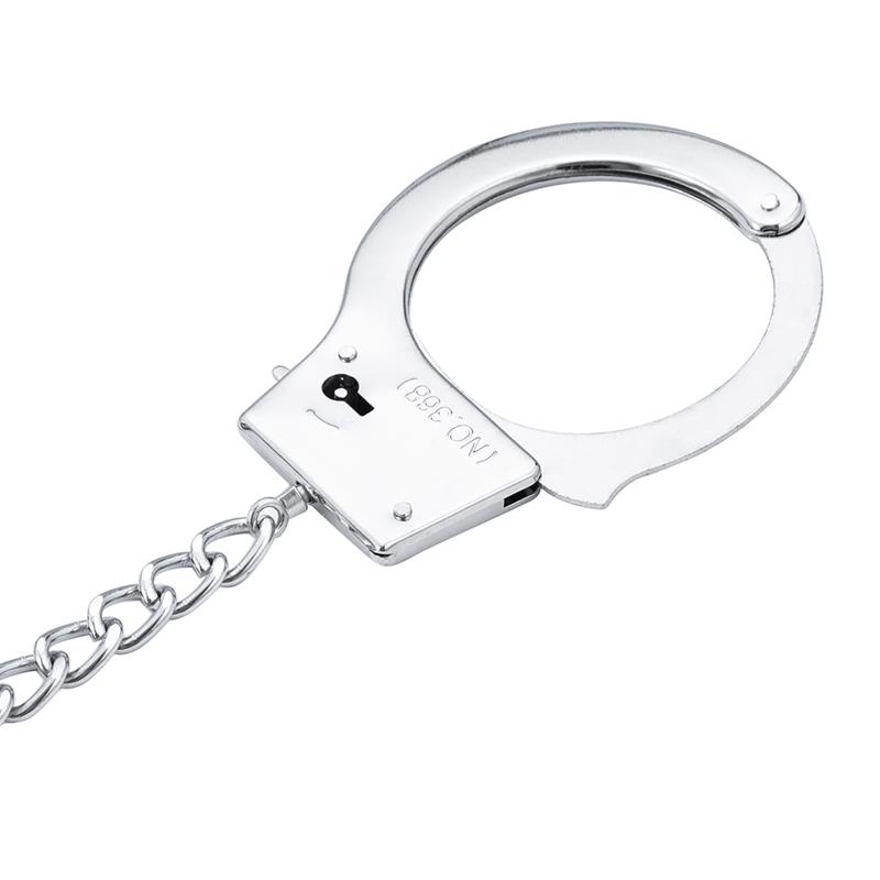 Metal Hand Cuffs with Anal Plug – Image 4