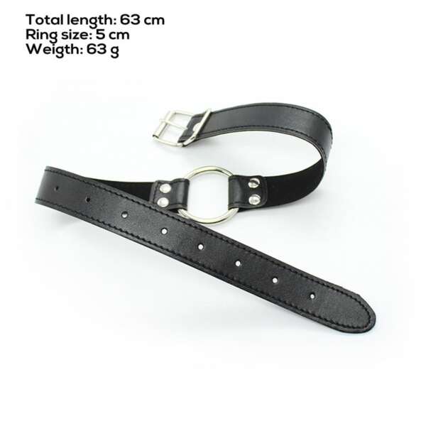 Metal O-Ring Gag Ring: 5 cm – Image 6