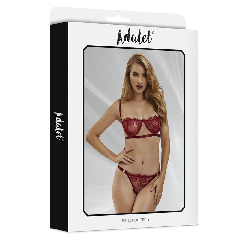 Mia Set 2 pcs. Burgundy S-M – Image 5