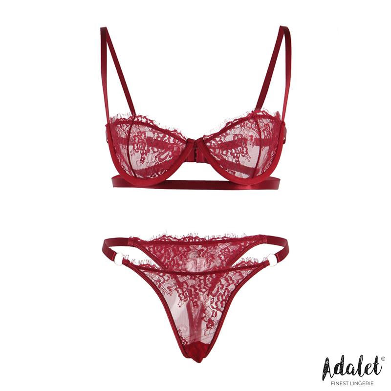 Mia Set 2 pcs. Burgundy S-M – Image 6