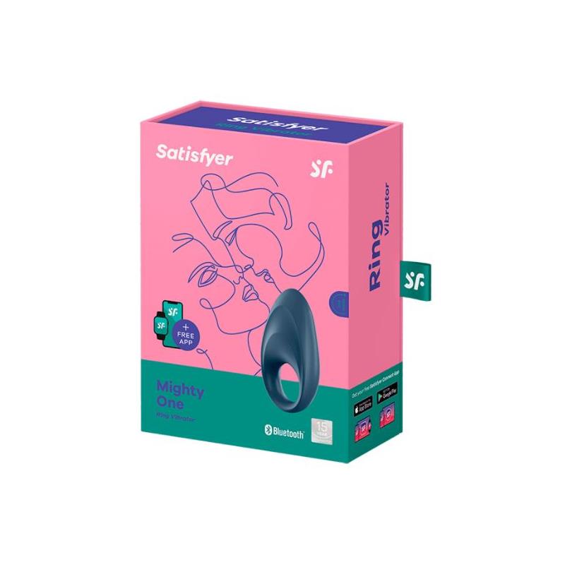 Mighty One Vibrating Ring with APP Blue – Image 10