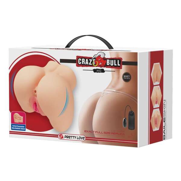 Mila Vibrating Realistic Masturbator Vagina and Anus – Image 9