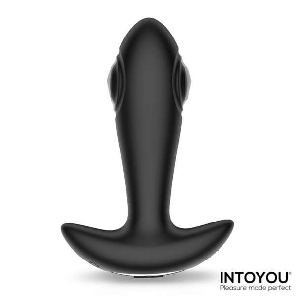 Milton Dual Tapping Anal Plug with Remote Control – Image 3