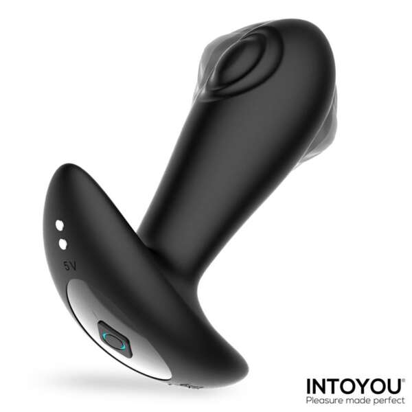 Milton Dual Tapping Anal Plug with Remote Control – Image 8
