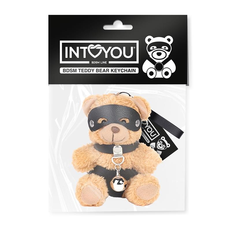 Mimi Keychain BDSM Teddy Bear with Collar and Bell – Image 11