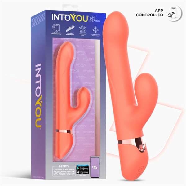 Mindy Vibe with Up and Down Beads Ring, Finger and Pulsation with APP – Image 9