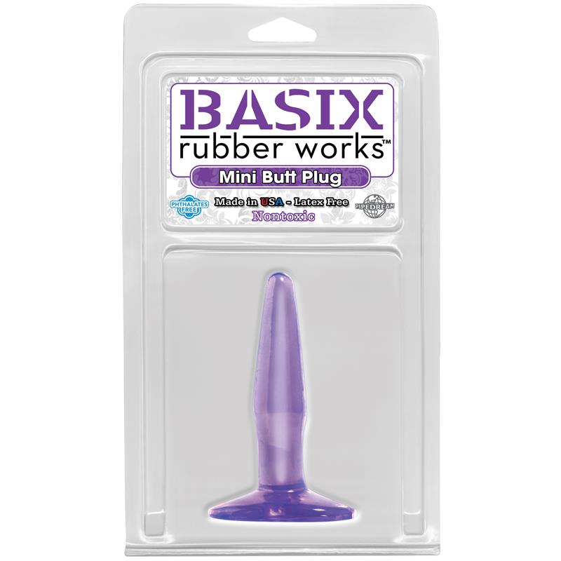 Mini Butt Plug Purple – Image 3