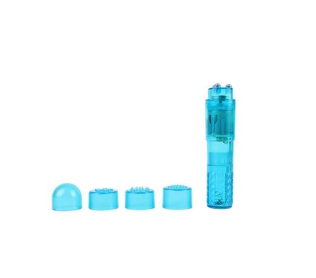 Mini Massager 3 Heads Blue