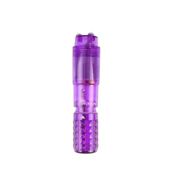 Mini Massager 3 Heads Purple – Image 3
