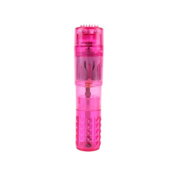 mini massager with 3 heads Pink – Image 3