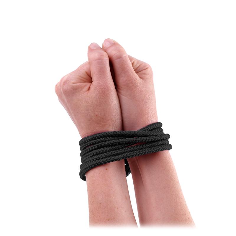 Mini Silk Rope Black – Image 3