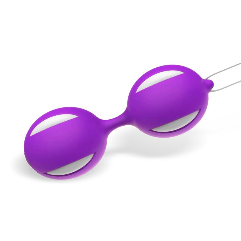 Misha Double Kegel Balls Silicone Purple – Image 4