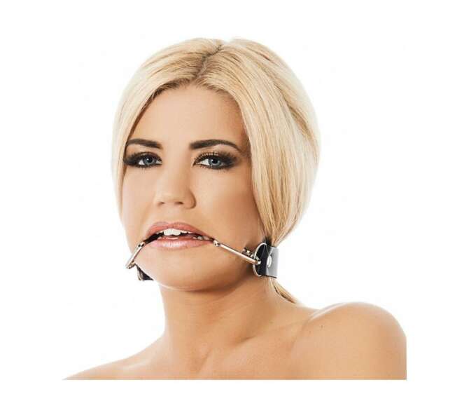 Mouthgag with smile hooks-Adjustable