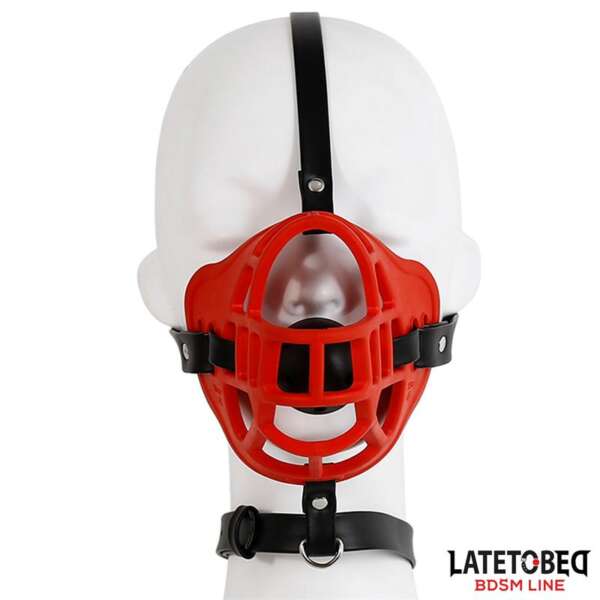 Muzzle with Breathable Gag Ball – Image 13