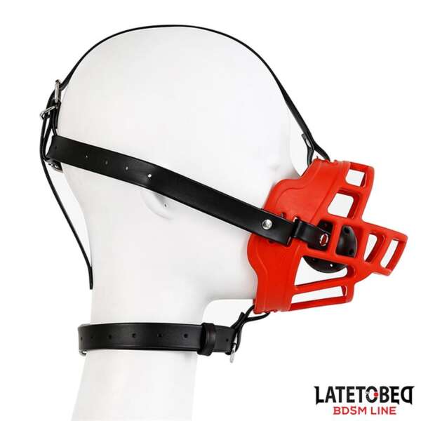 Muzzle with Breathable Gag Ball – Image 10