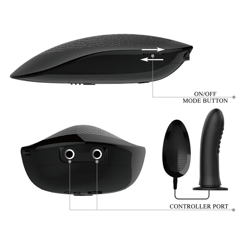 Myron Strap-On with Vibrating Dildo 7.2 – Image 8