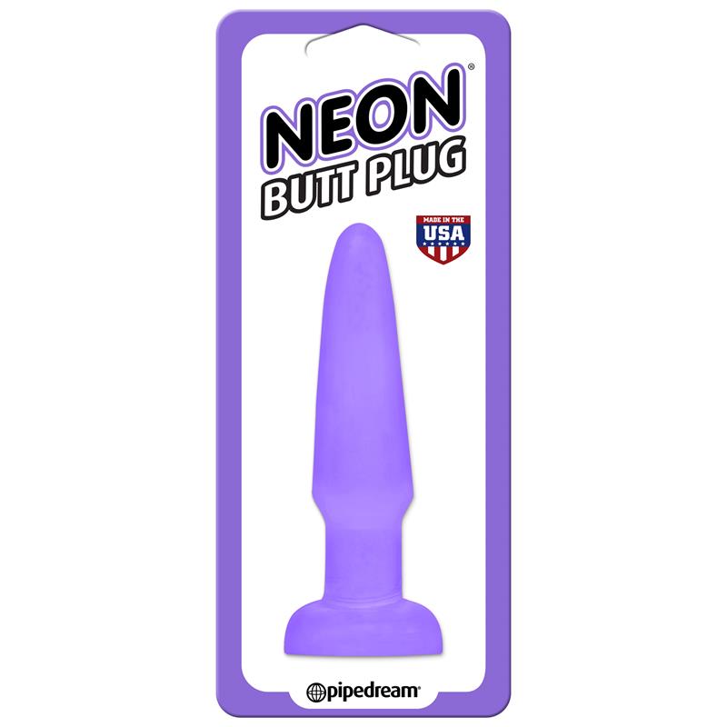 Neon Butt Plug Purple – Image 3