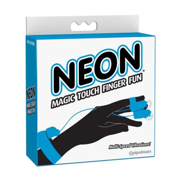 Neon Magic Touch Finger Fun Blue – Image 3