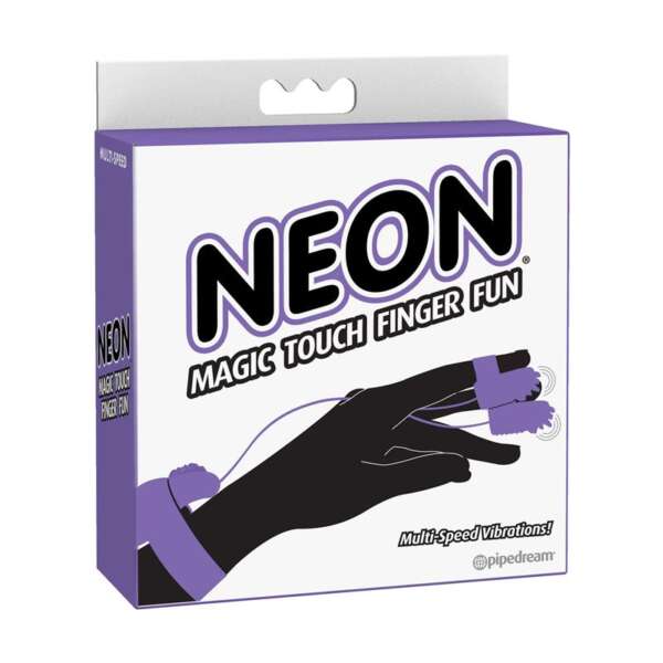 Neon Magic Touch Finger Fun Purple – Image 4
