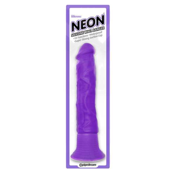 Neon Silicone Vibe Wall Banger Purple – Image 3