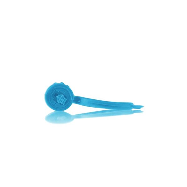 Neon Vibrating Cockring Blue – Image 3