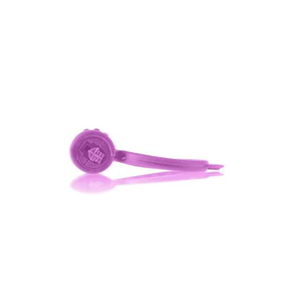 Neon Vibrating Cockring Purple – Image 3