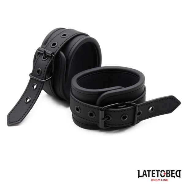 Neoprene Handcuffs Black