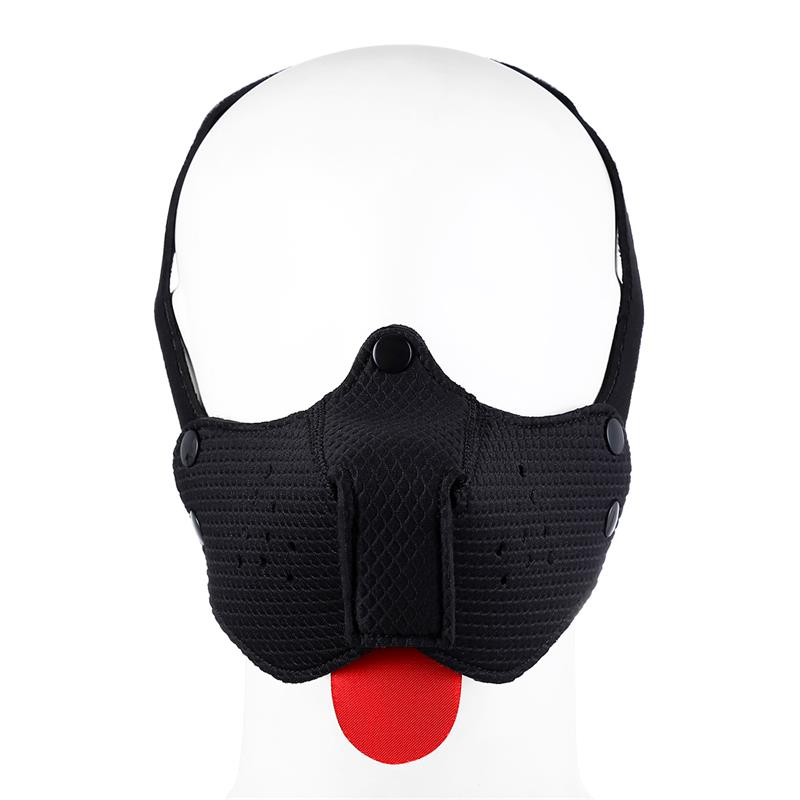 Neoprene Puppy Face Mask Adjustable and Desmontable Black – Image 6