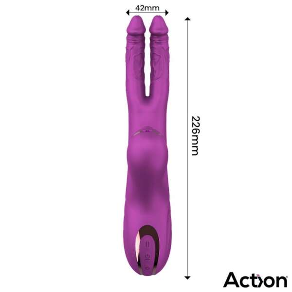Nico Vibe with Clit Hitting Ball and Alternating Dildos – Image 7