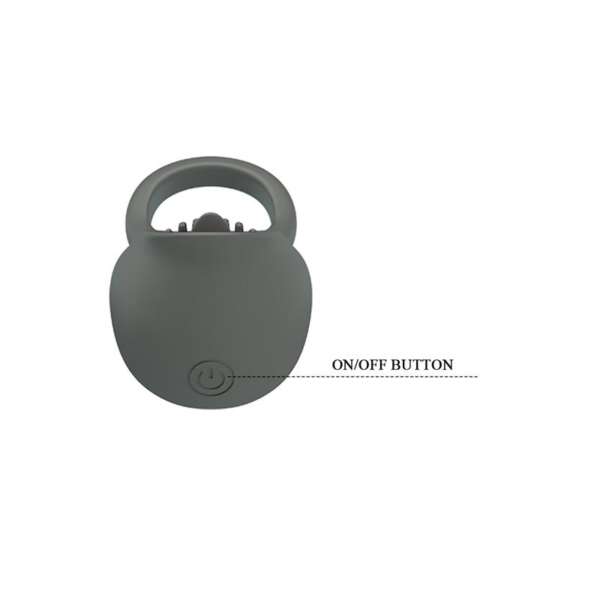 Nimbus Vibrating Cock Ring with Licking Tongue – Image 3