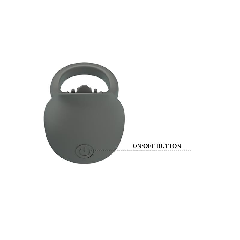 Nimbus Vibrating Cock Ring with Licking Tongue – Image 3