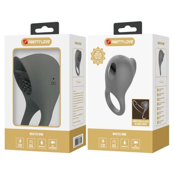 Nimbus Vibrating Cock Ring with Licking Tongue – Image 7