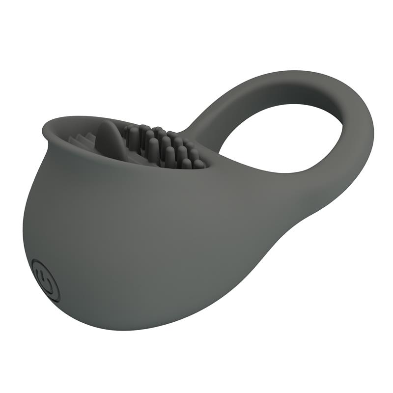 Nimbus Vibrating Cock Ring with Licking Tongue – Image 10