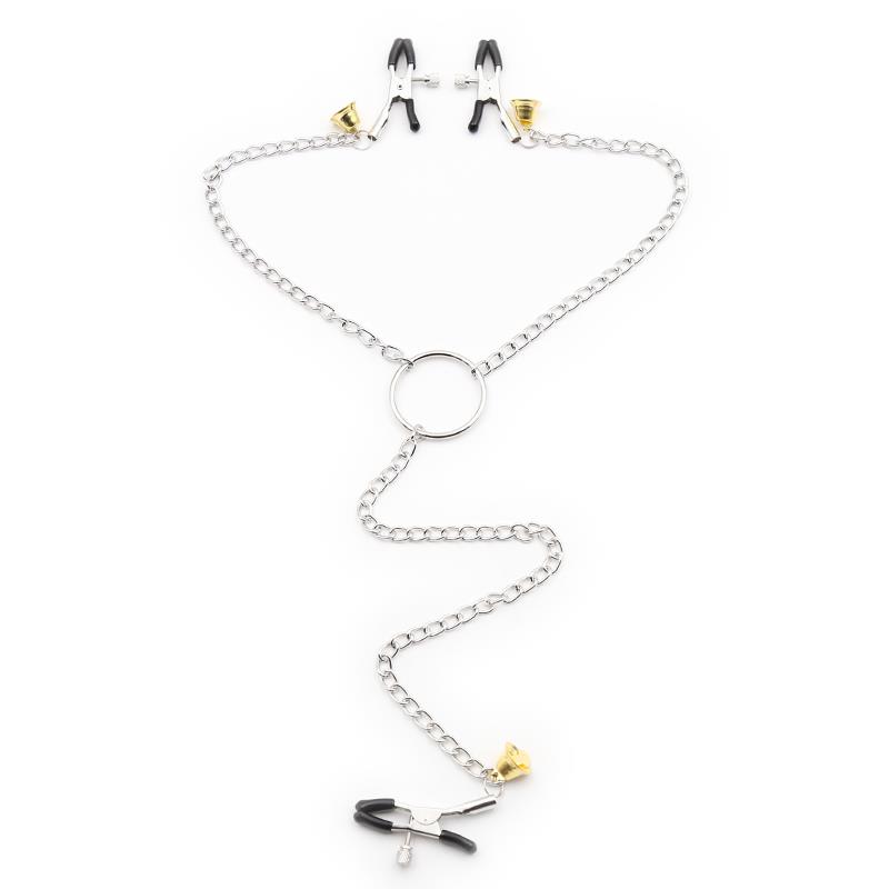 Nipple Clamps and Clit Clamps with Chain Metal – Image 5