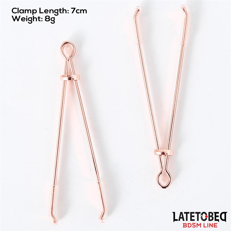 Nipple Clamps Color Rose Gold – Image 4