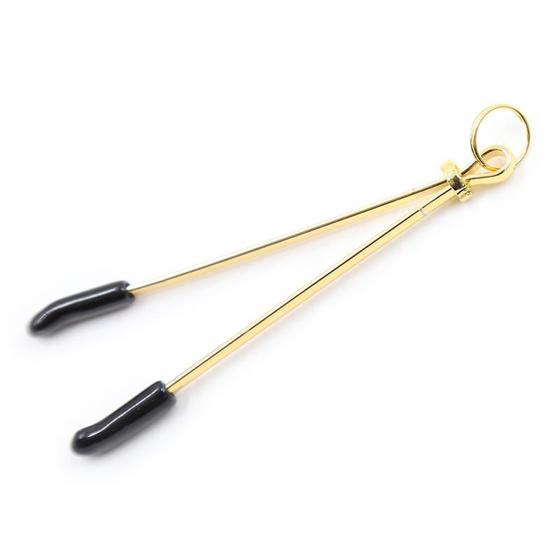 Nipple Clamps Metal Black/Gold – Image 3