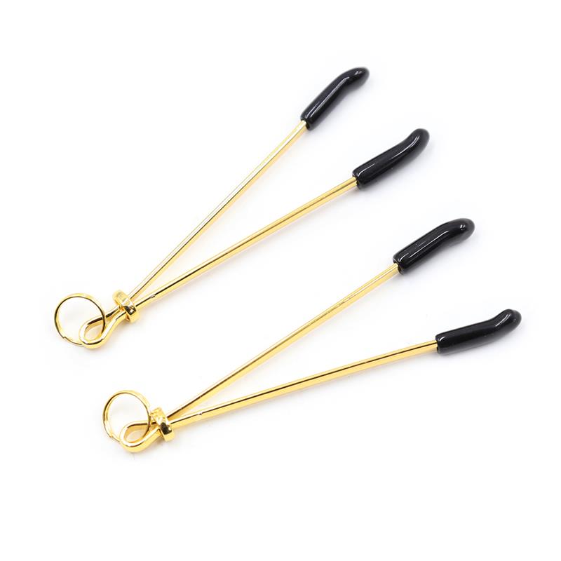 Nipple Clamps Metal Black/Gold – Image 6