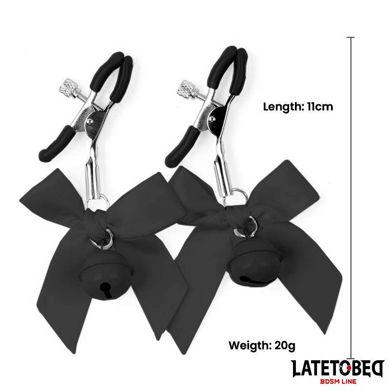 Bow Nipple Clamps with Bell – Image 6