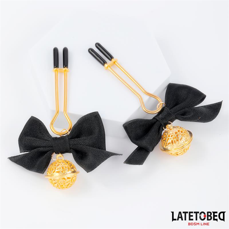 nipple clamps with Bow – Image 4