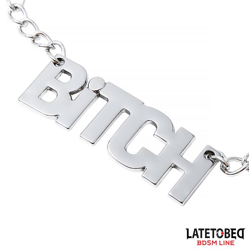 Nipple clamps with Chain  - Bitch – Image 7