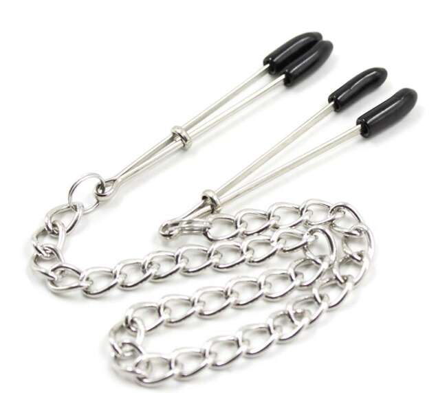 Nipple Clamps with Chain Metal